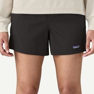 Black Patagonia Women's Baggies Shorts 5" Large New